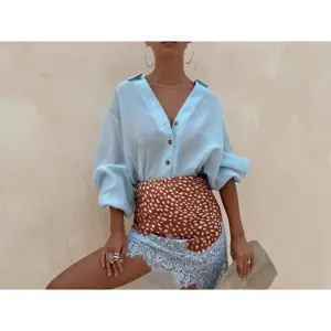 Never Fully Dressed Ice Blue Miley Shirt